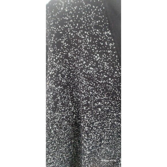 ! Soma ombre long button front cardigan size M black silver Metallic - Picture 4 of 7